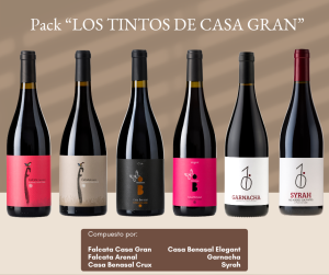 PACK LOS TINTOS DE CASA GRAN